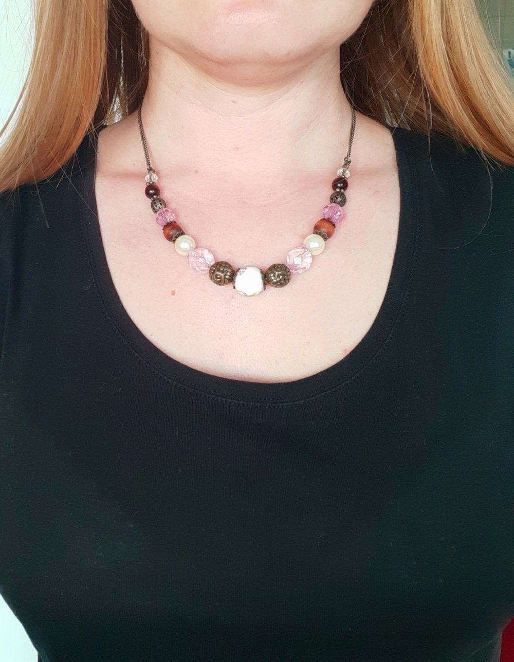 Perlenkette Halskette