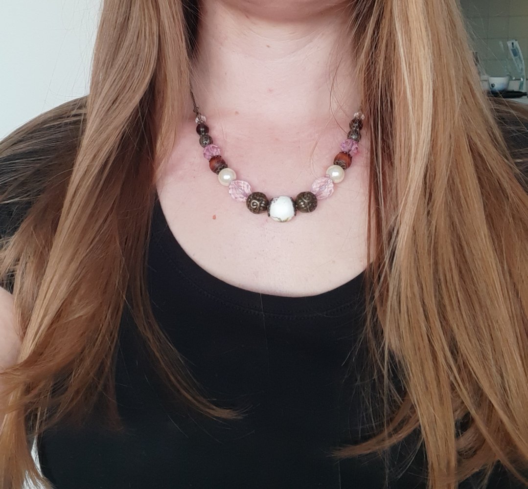 Perlenkette Halskette