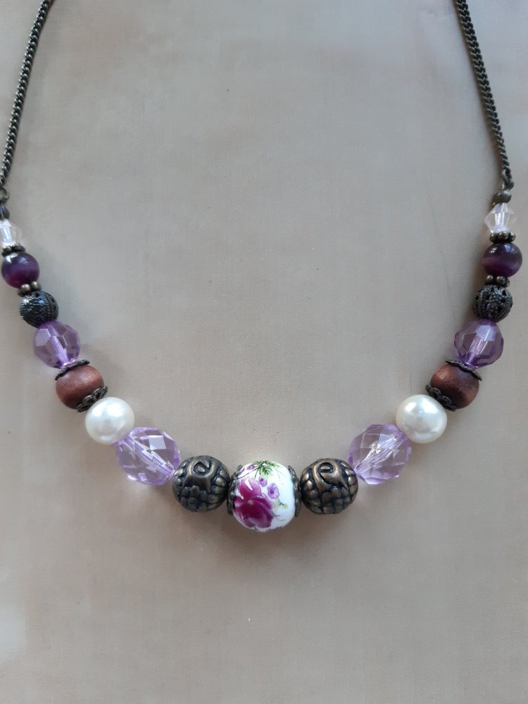 Perlenkette Halskette