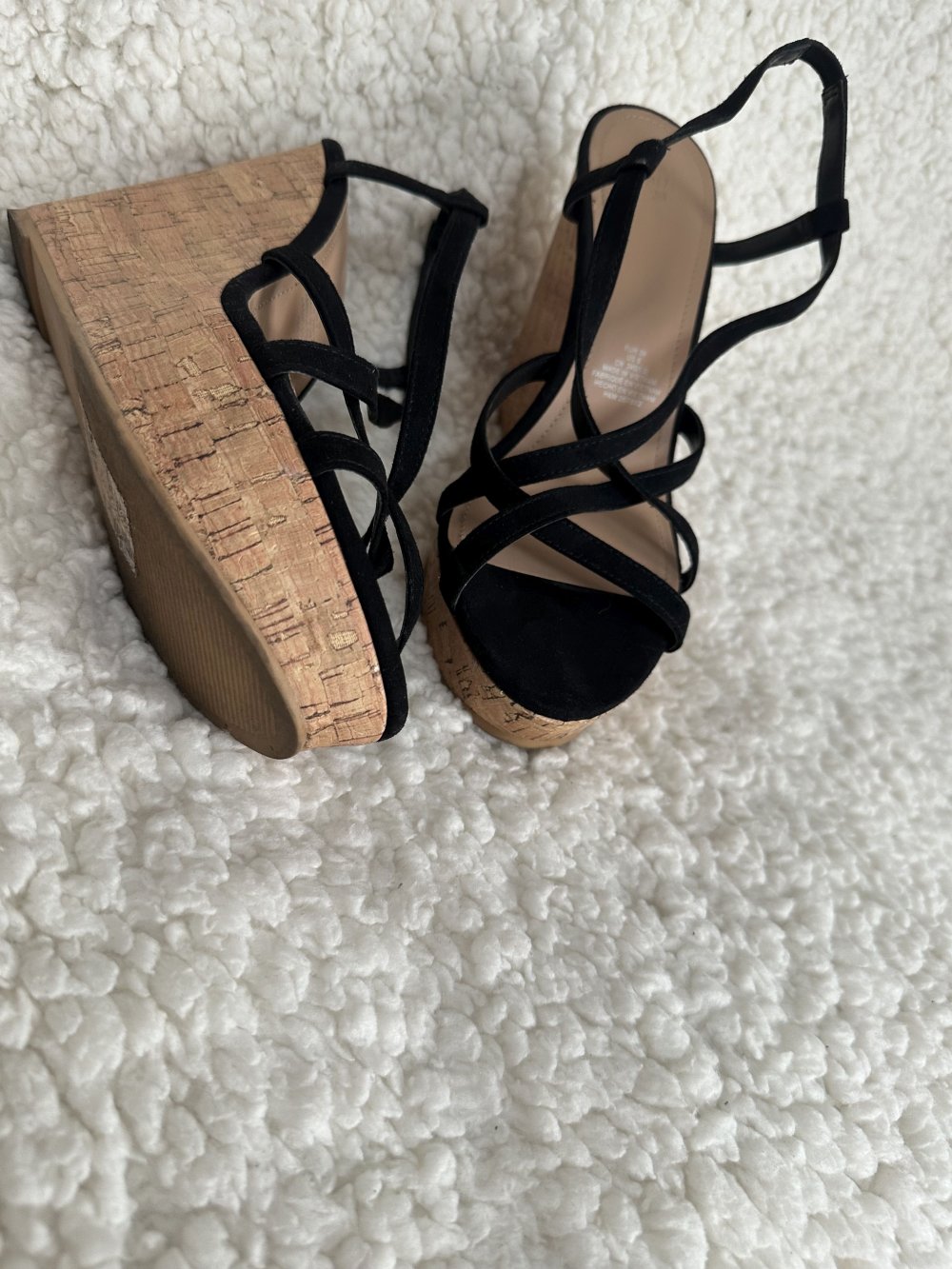 * Keilabsatz Riemenschuhe * H&M * Gr. 39