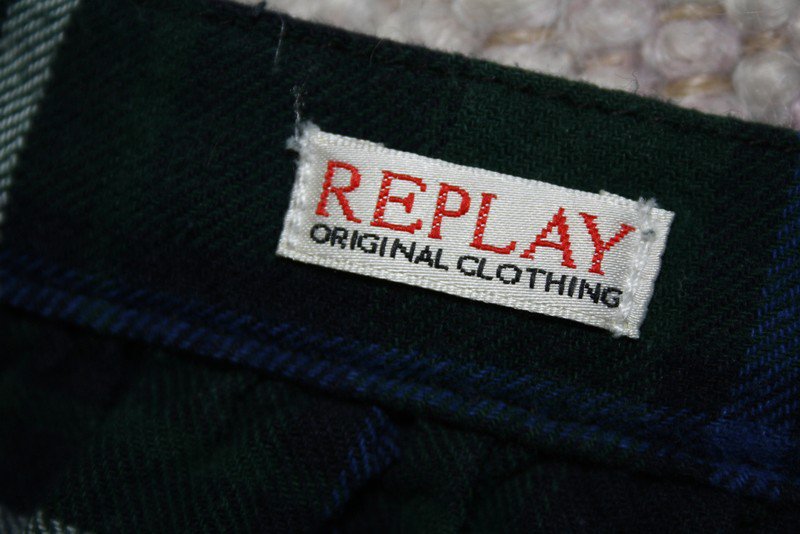 Karierter Replay Rock (College-Style)XS/S