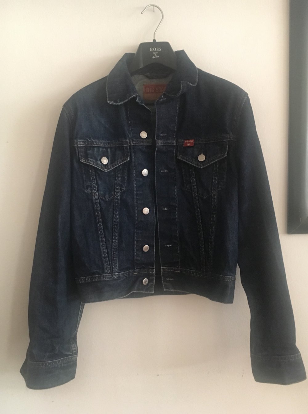 Jeans Jacke, Big Star, Größe L