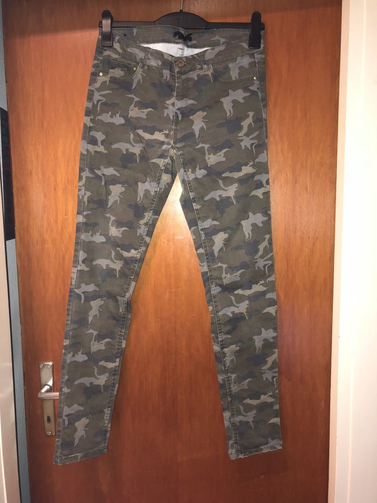 Stoffhose Camouflage