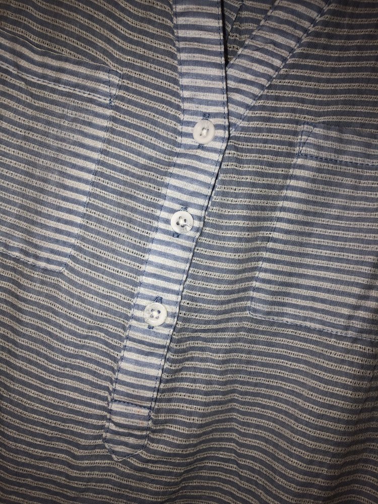 Sommerbluse hellblau