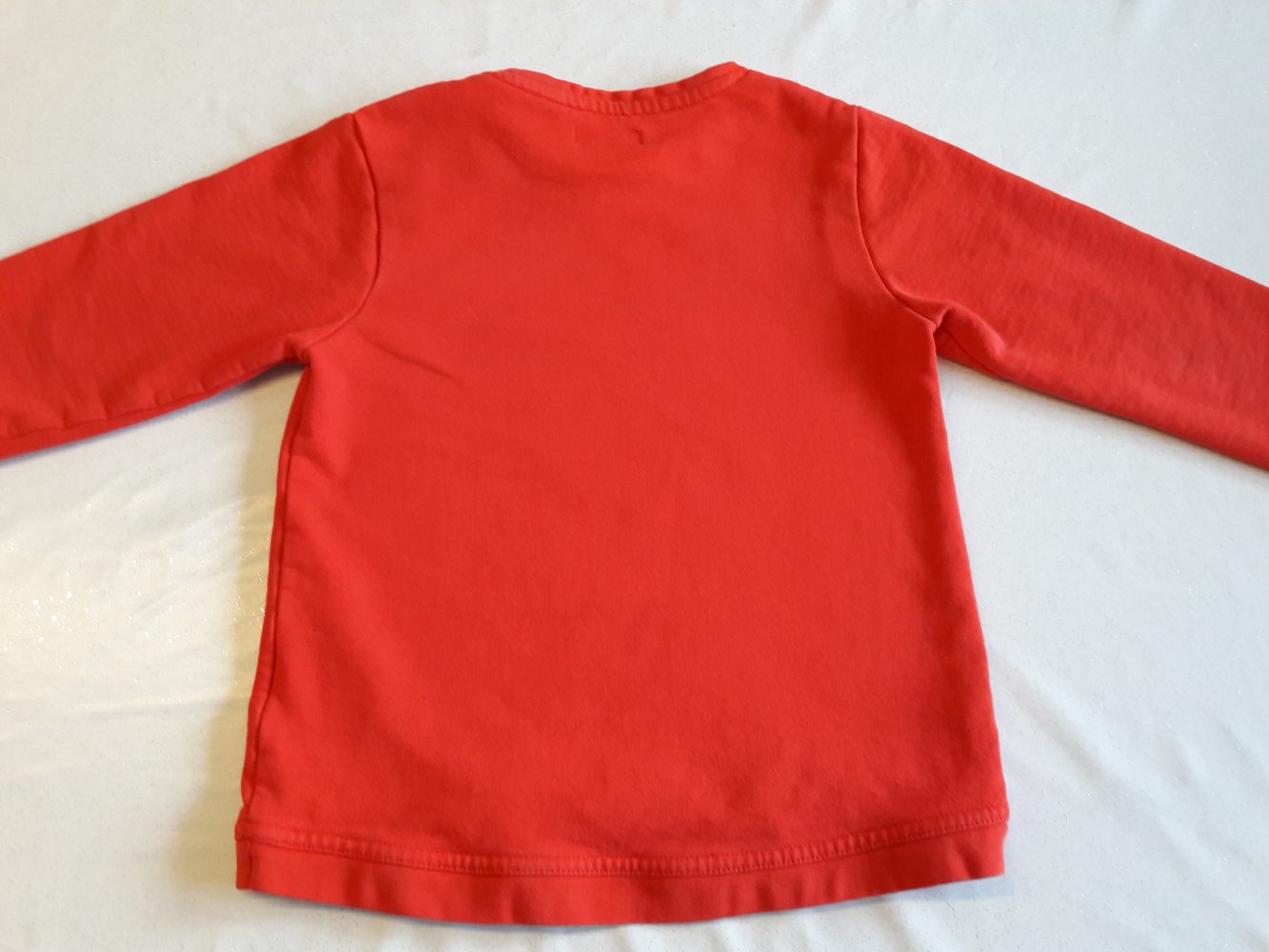 Blue Seven Sweatshirt, rot mit Druck, Gr. 116