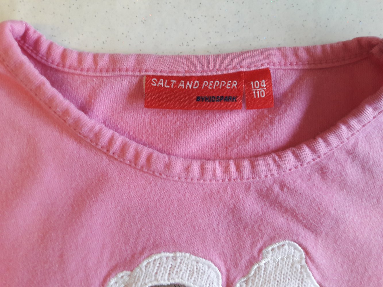 Salt and Pepper Shirt, pink, Gr. 104/110