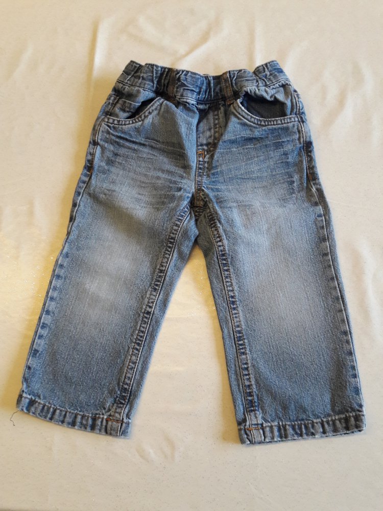 Jeans, mit Gummibündchen