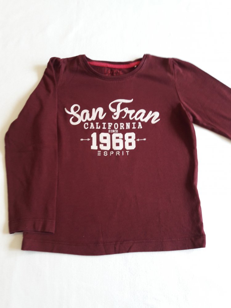 Esprit Shirt, Langarm, Gr. 104/110