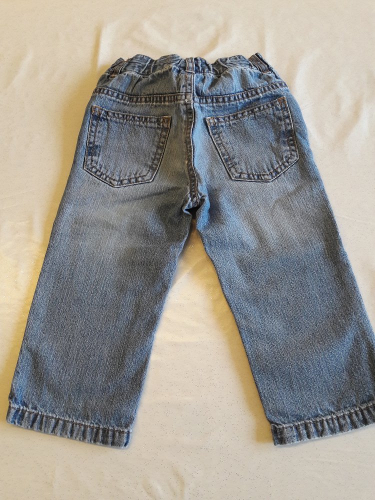 Jeans, mit Gummibündchen