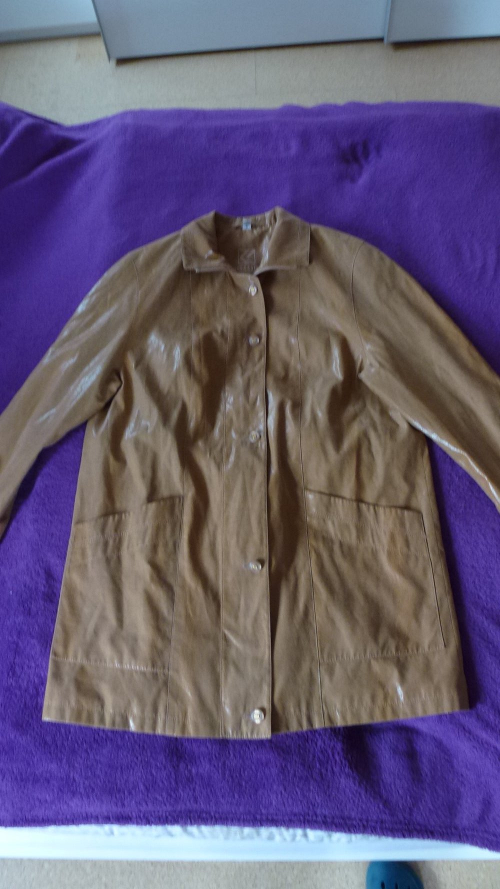 chicer, brauner Mantel Gr. 40 von Köhler & Krenzer