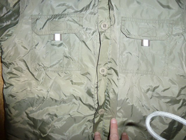 Übergangsjacke von s. Oliver Gr. 140 olivglänzend