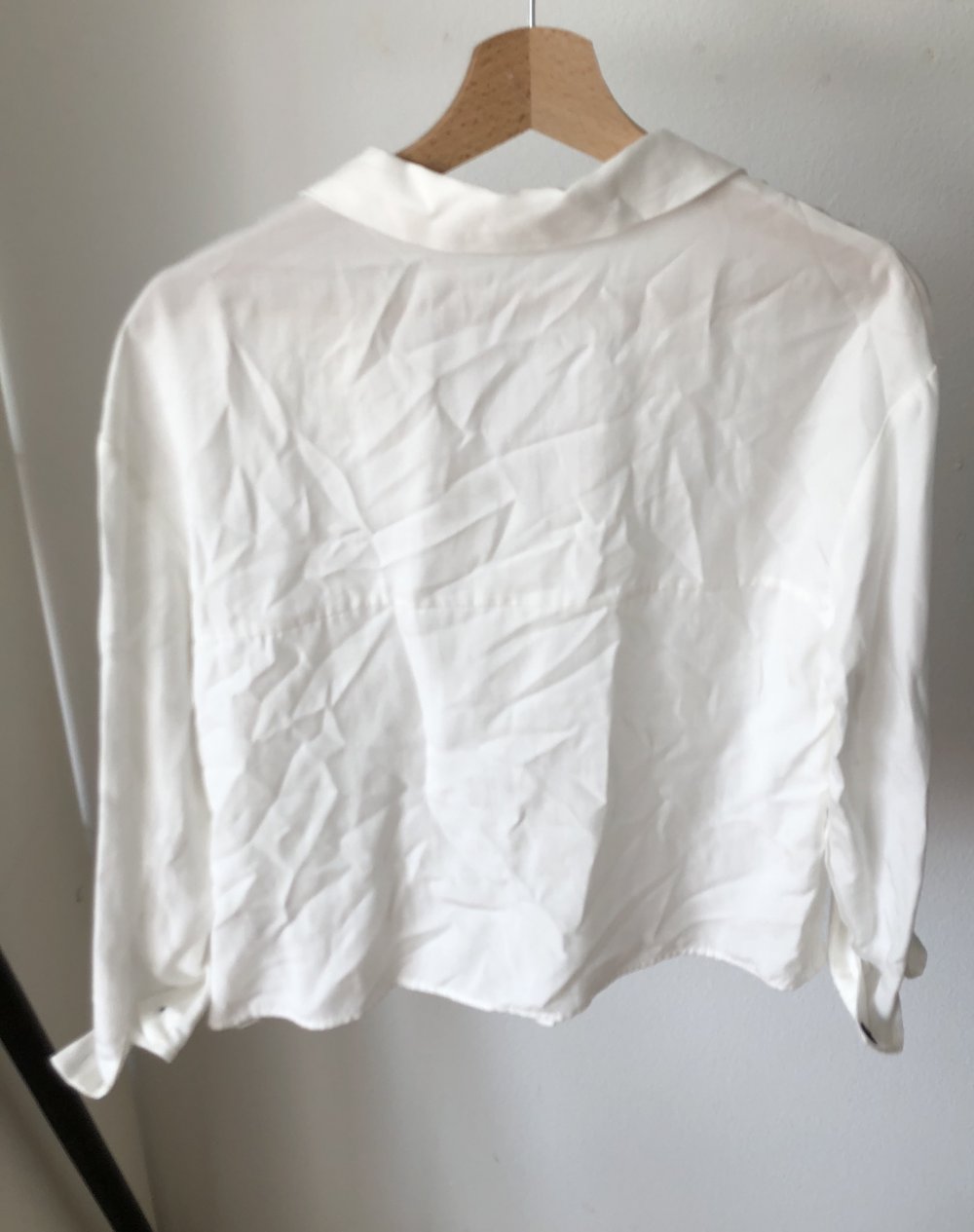 Weisse Zara Bluse