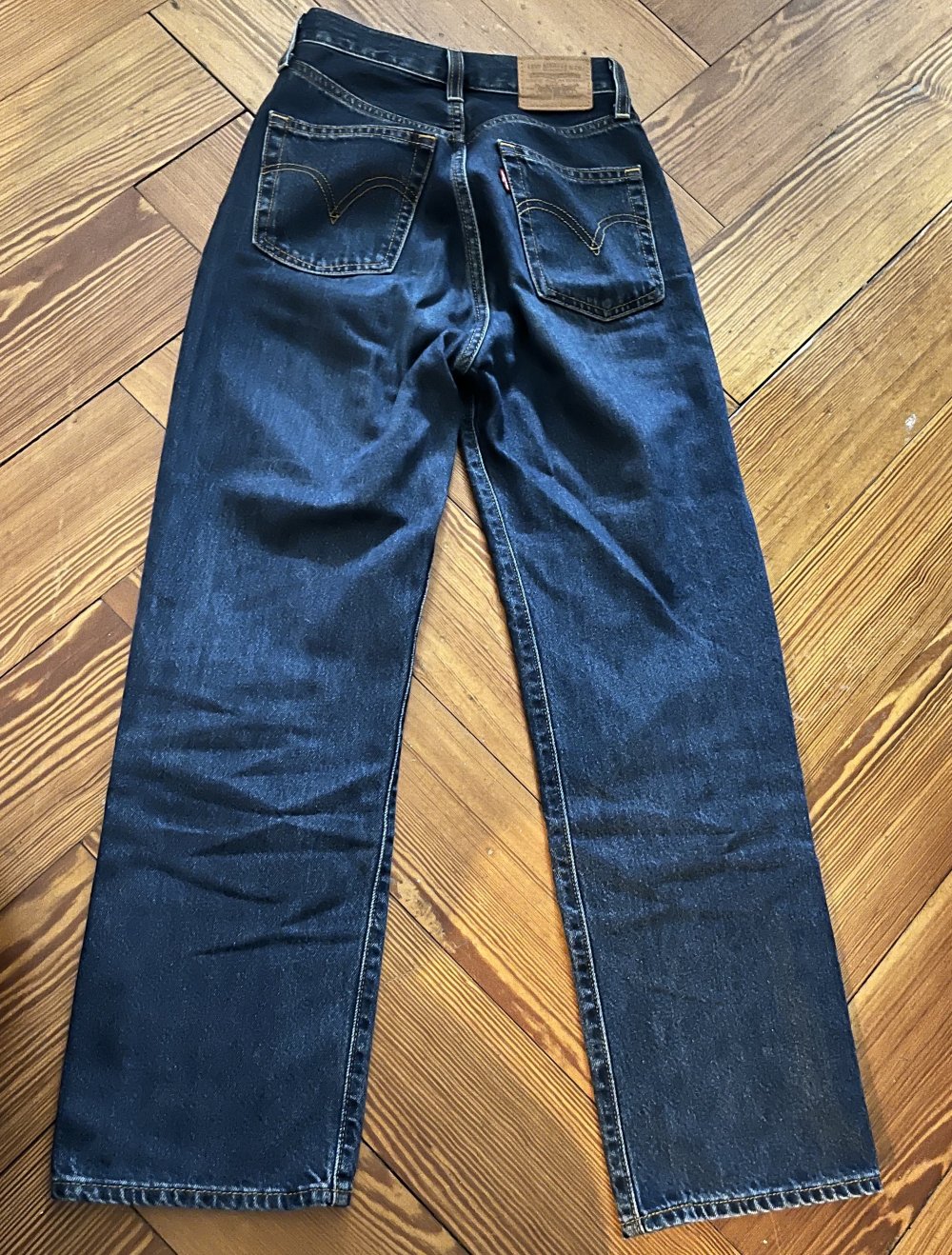 Levis Ribcage Ankle, navy