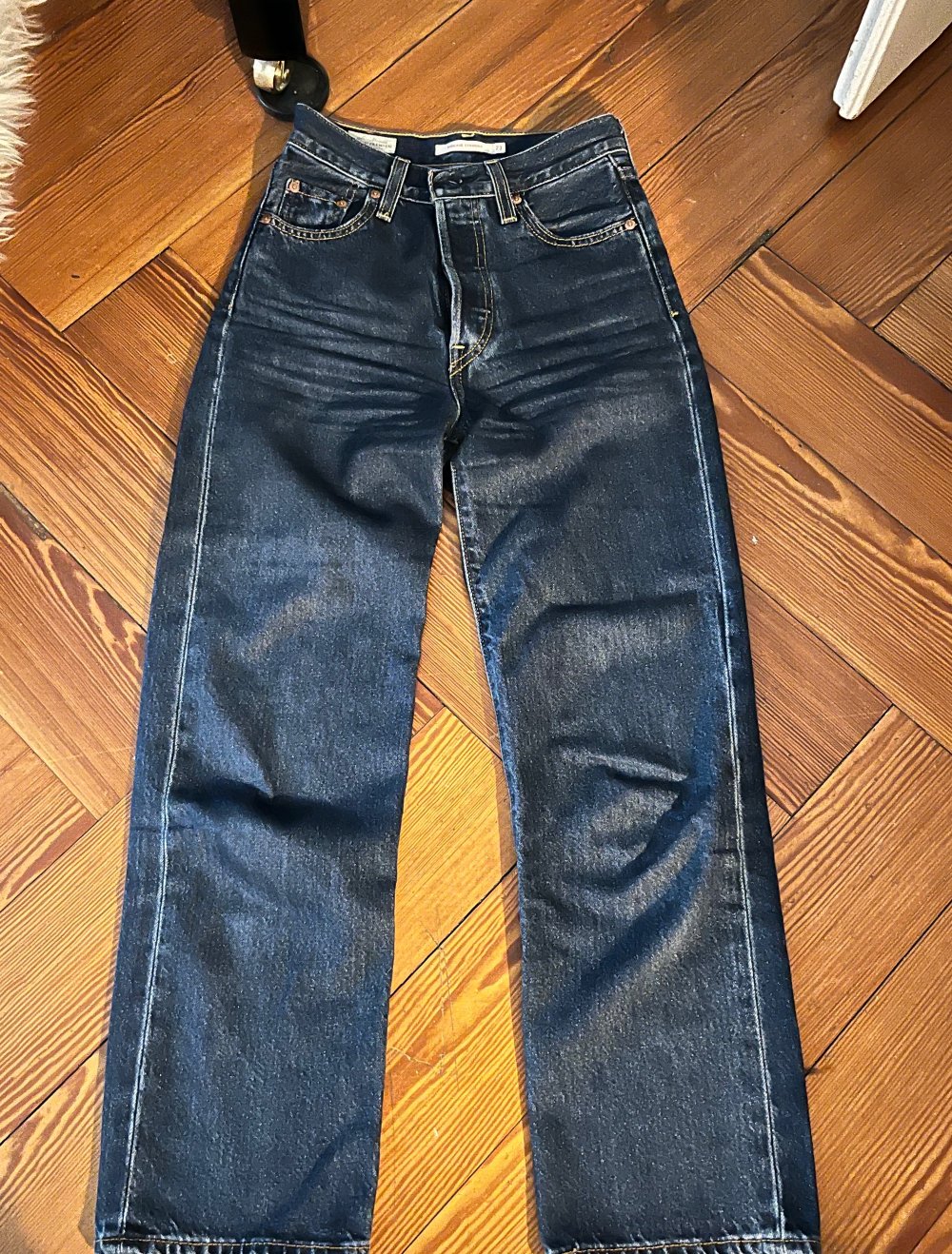 Levis Ribcage Ankle, navy