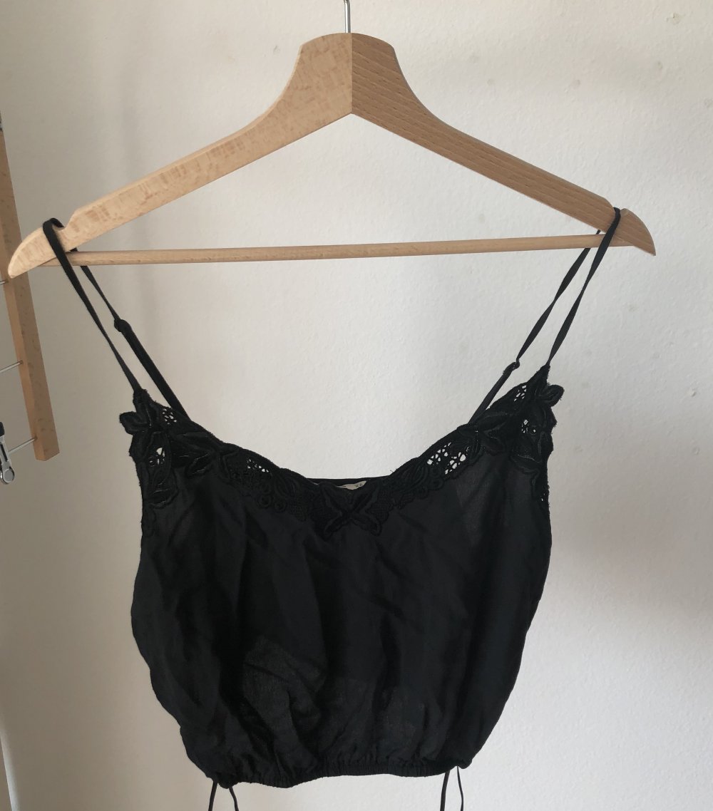 Pull & Bear Tanktop mit Spitze 