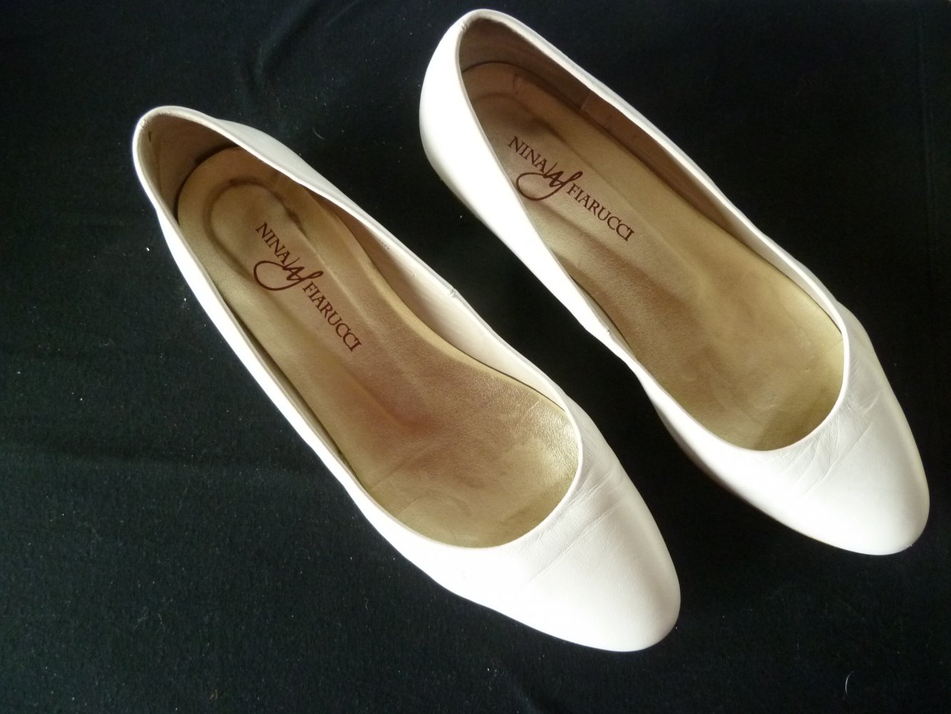 Ballerina perlweiß Nina Fiarucci