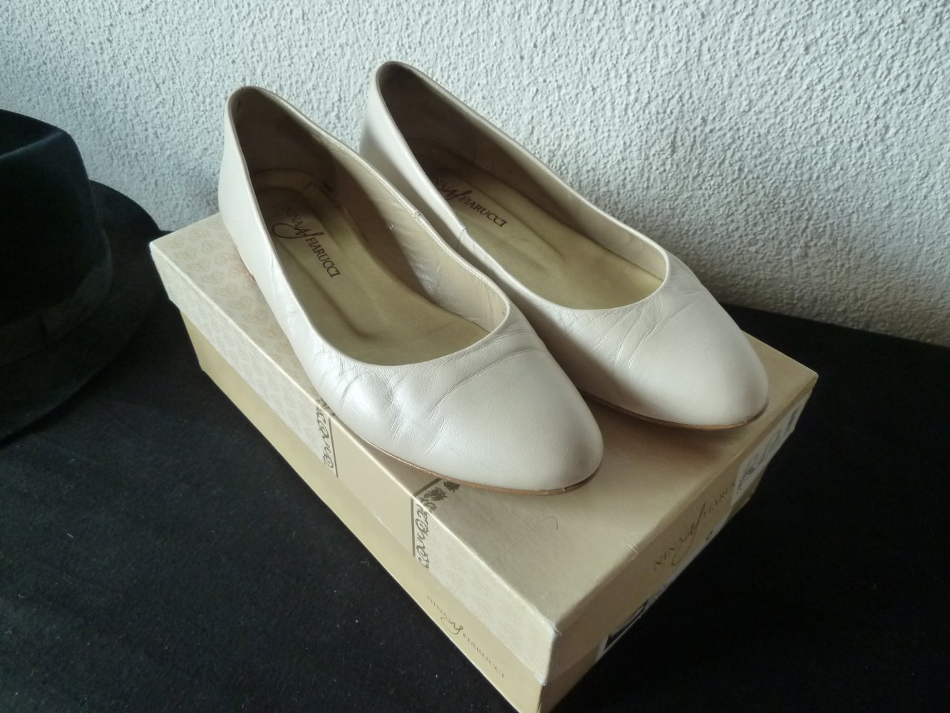 Ballerina perlweiß Nina Fiarucci