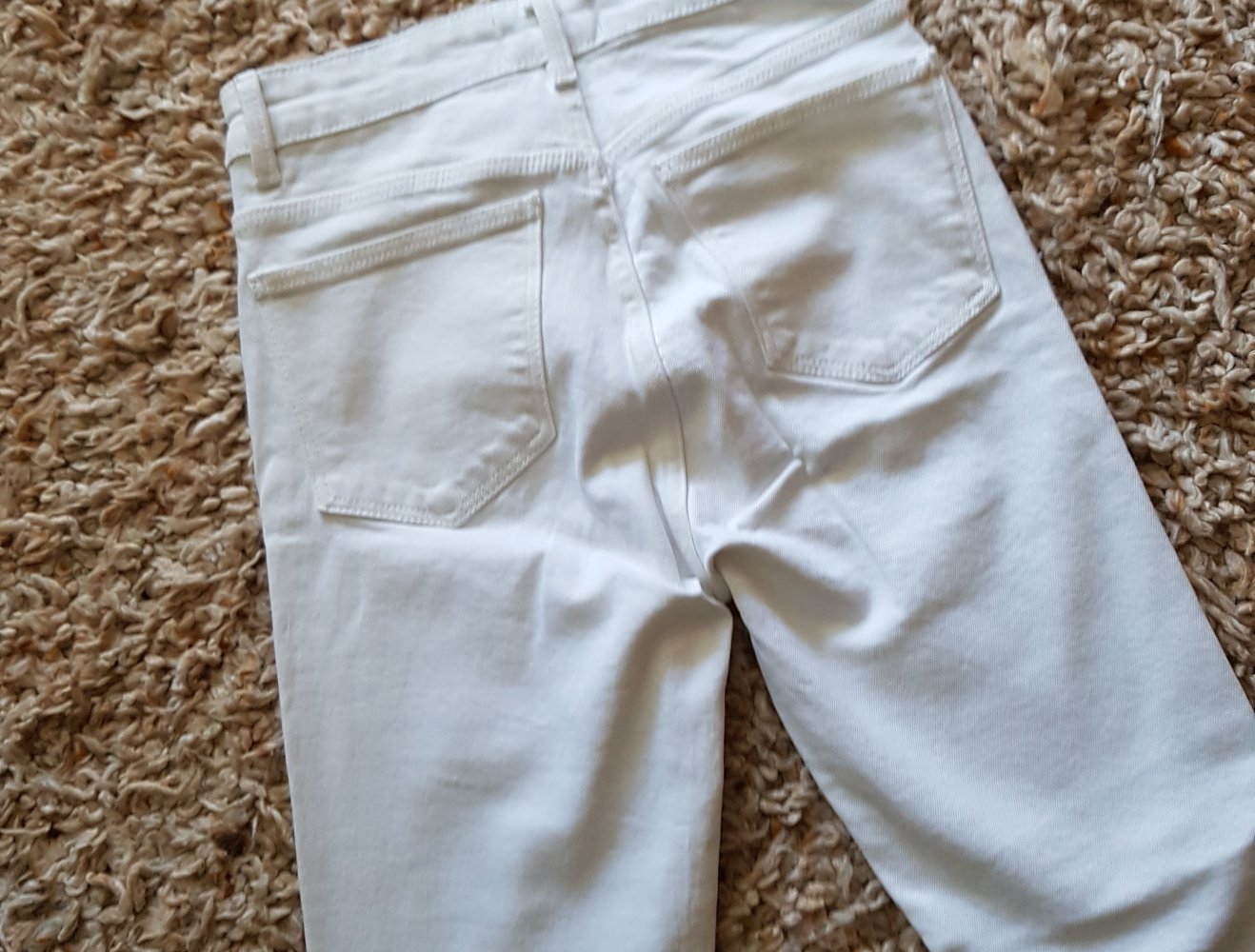Zara weiße Jeans Highwaist  Gr.34 neu