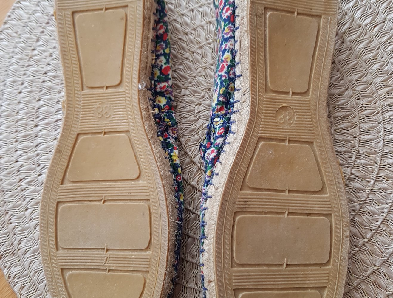 Neue Bunte Espadrilles Gr.38
