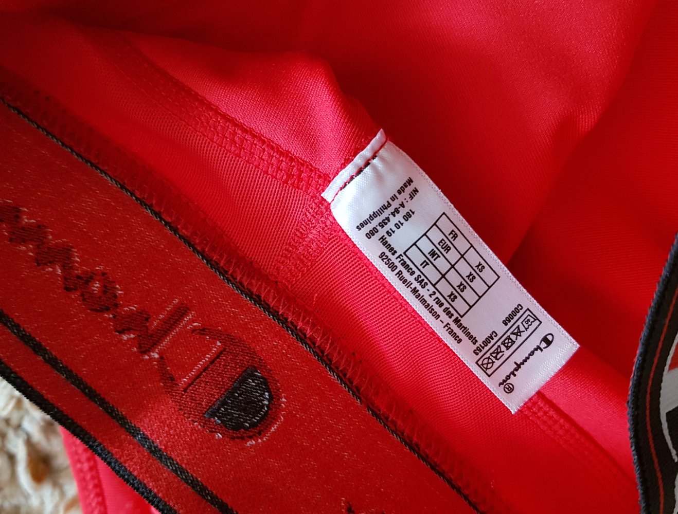 Neu! Champion Sport Top Fitnesstop Sport BH Bustier Bralette rot Gr.XS