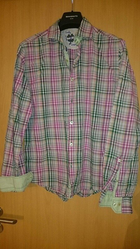 Hemd*Lucky de Luca*kariert*bunt*Größe M