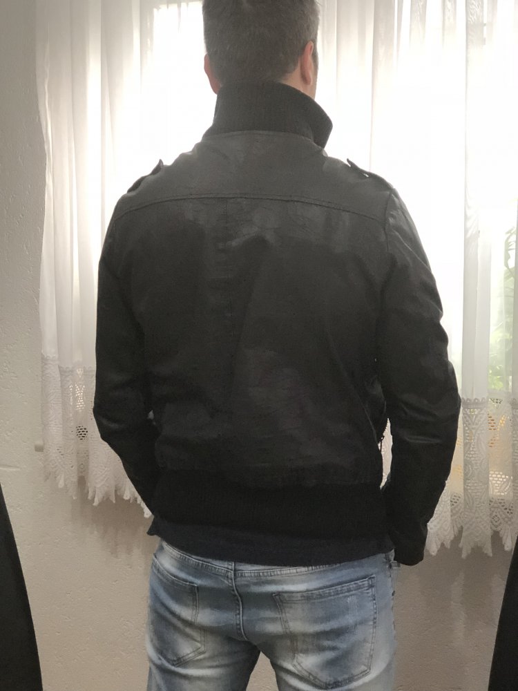 Lederjacke 