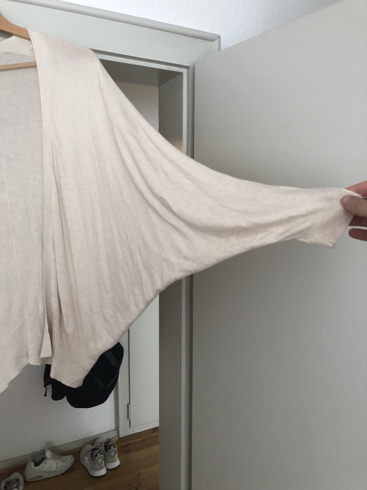 Strickjacke mit Fladermaus ?rmel