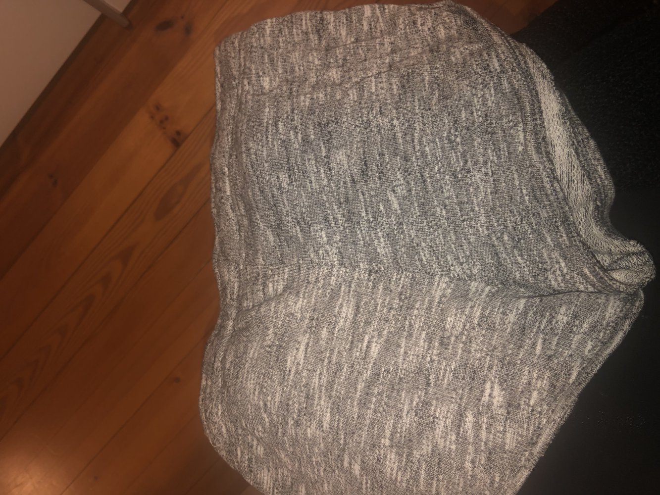 Shorts Grau meliert