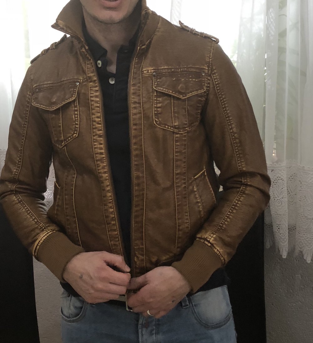Kunstlederjacke 