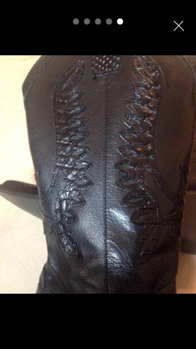 Lederstiefel Cowboy / Cowgirl