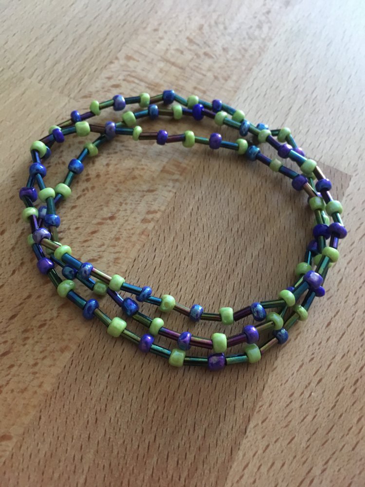 Kette, Armband, 64 cm Länge, elastisch