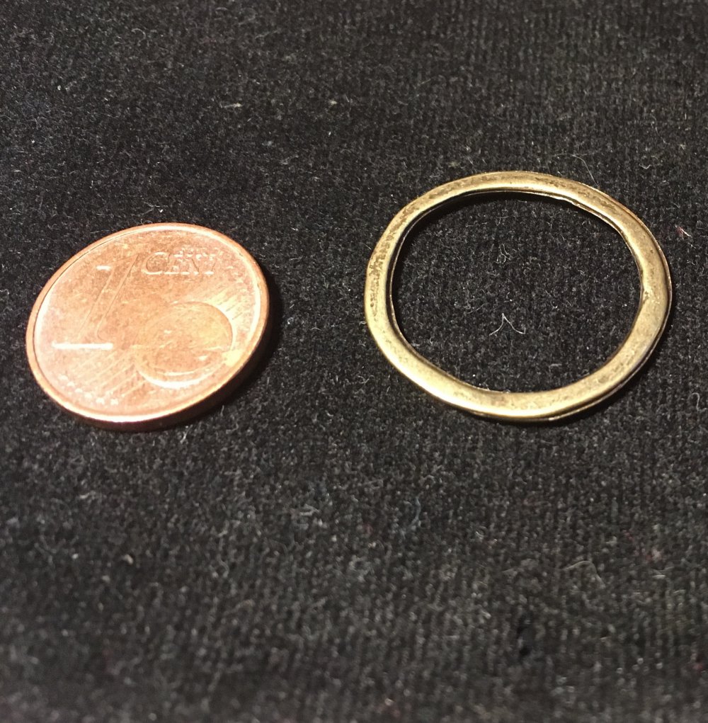 bronze Anhänger, Connector, Ring 