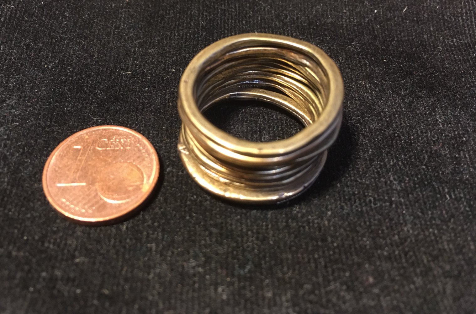 bronze Anhänger, Connector, Ring 