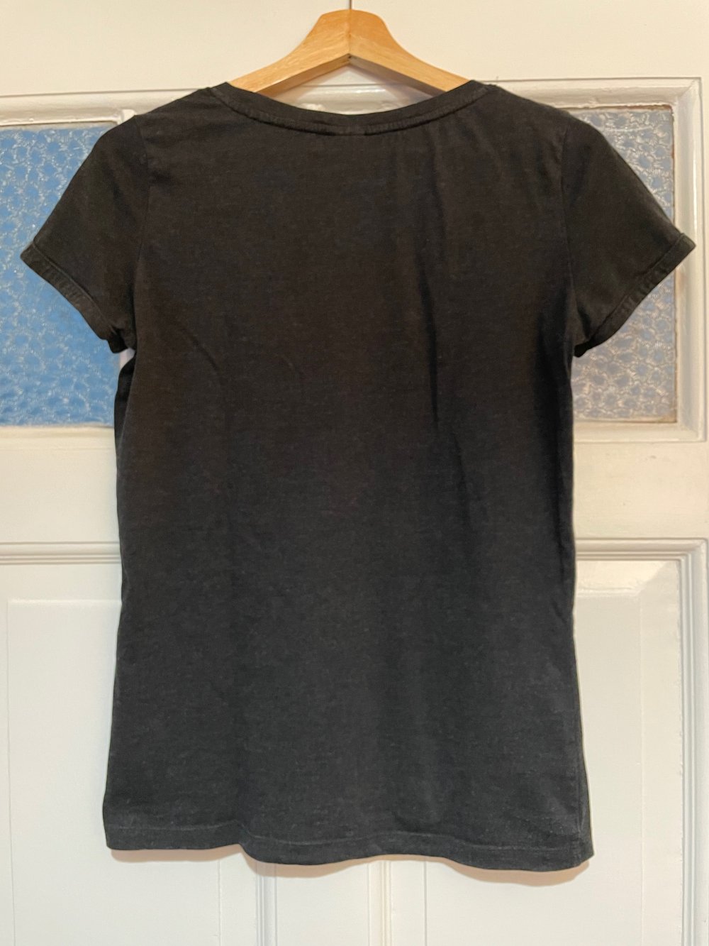 T-Shirt dunkelgrau mit Print