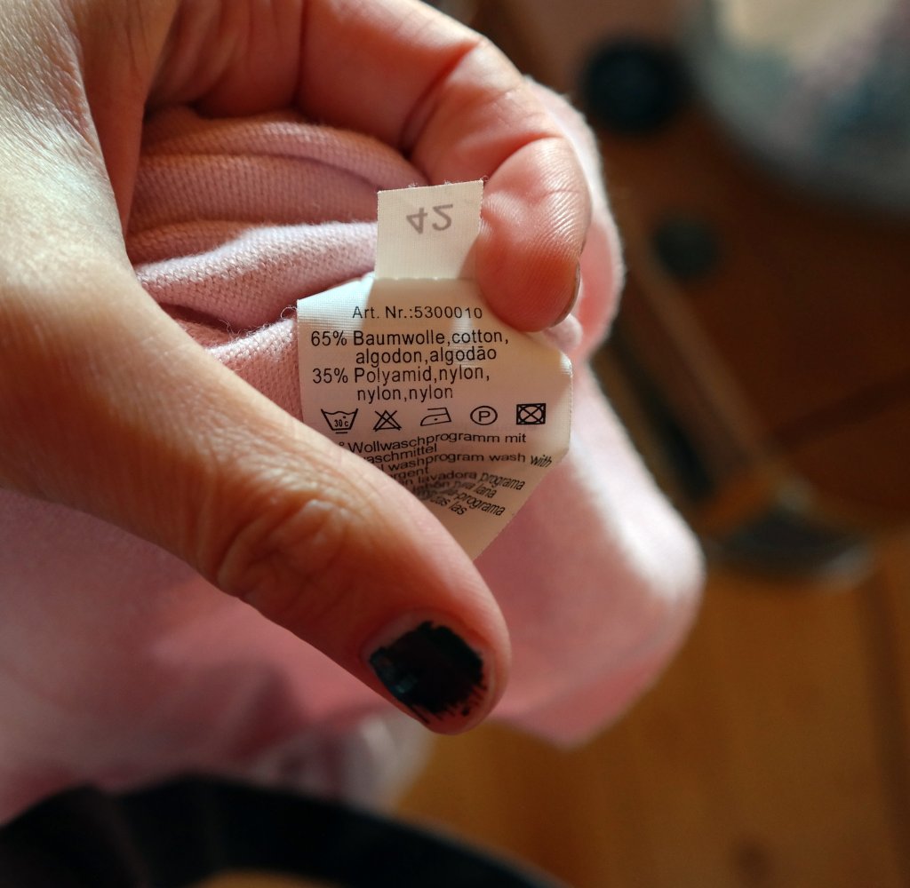 Oui Rollkragenpullover Pullover rosa dünn 42 XL Langarmshirt Rolli