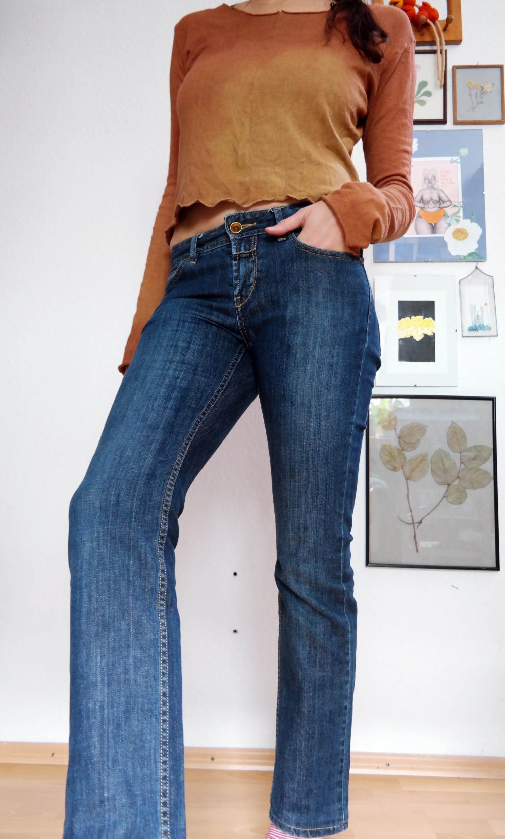 Closed Jeanshose United Straight M 38 dunkelblau super erhalten