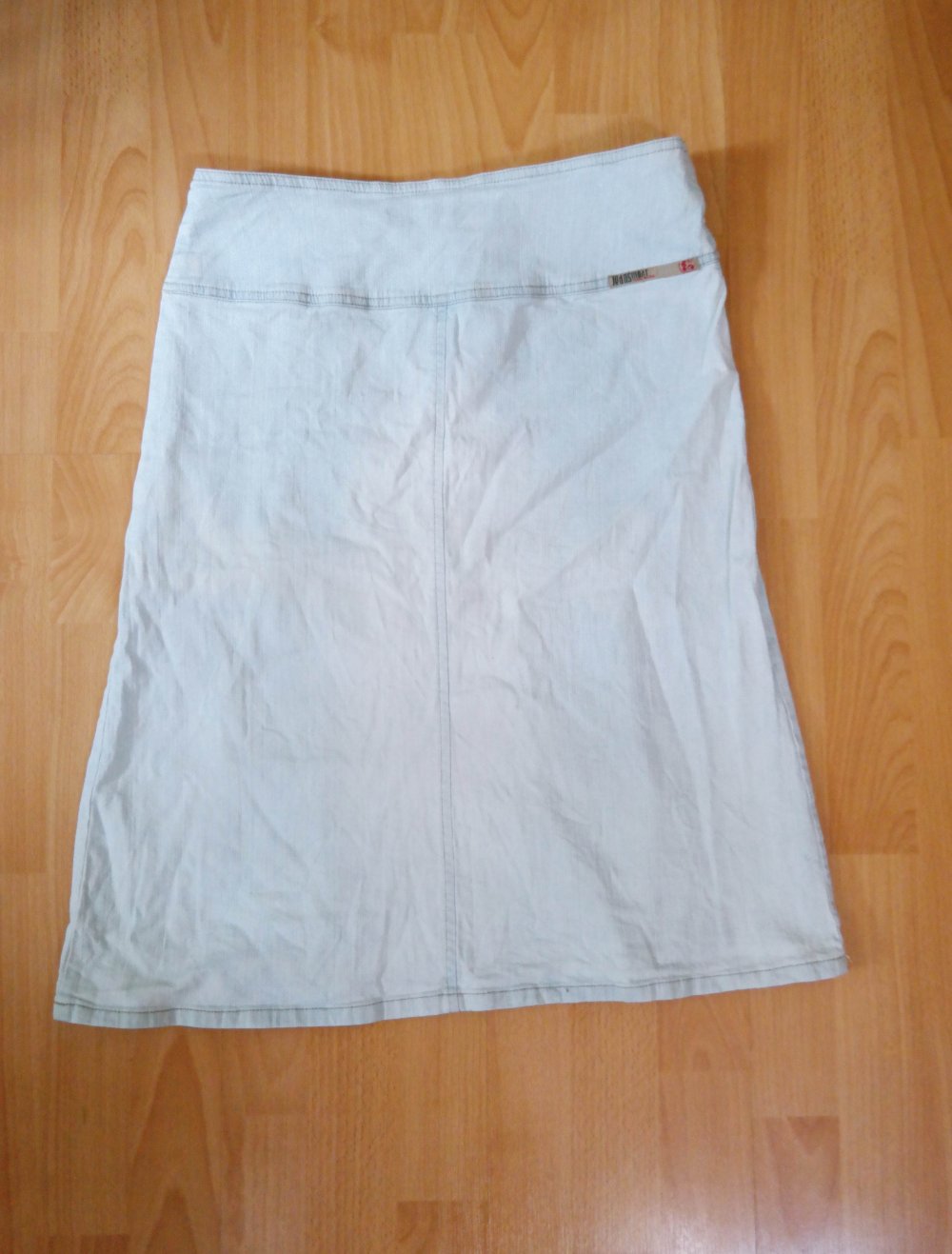 Vintage 90er 00er Rock Jeansrock Highwaist hellblau M 38 Y2K