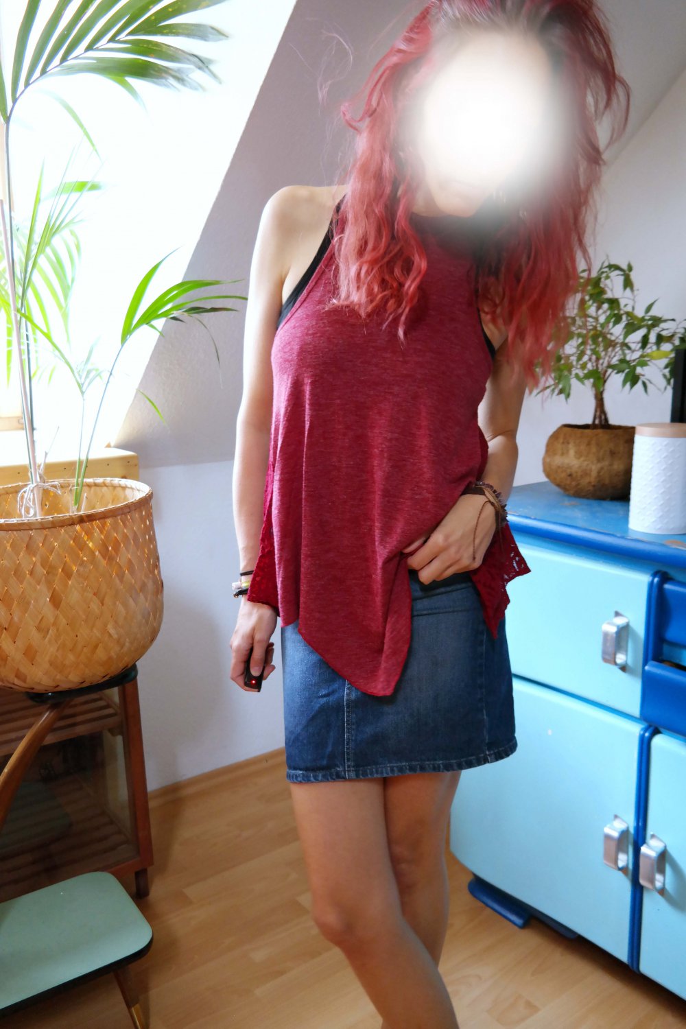 Vintage 90er 00er Diesel Rock Jeansrock Minirock High waist Bleistiftrock ohne Taschen sexy XS S 36 38