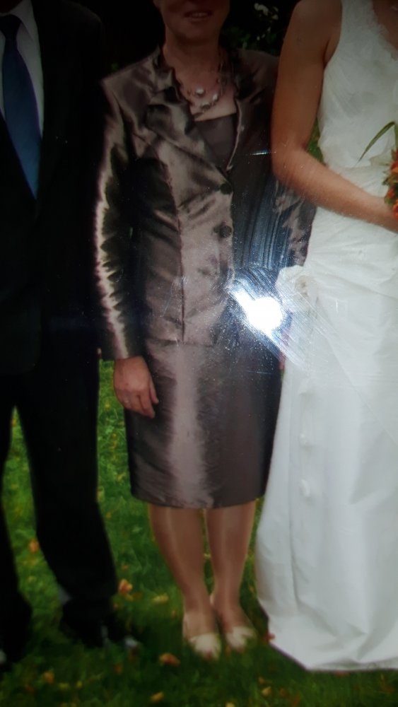 Festliches Etuikleid mit Blazer