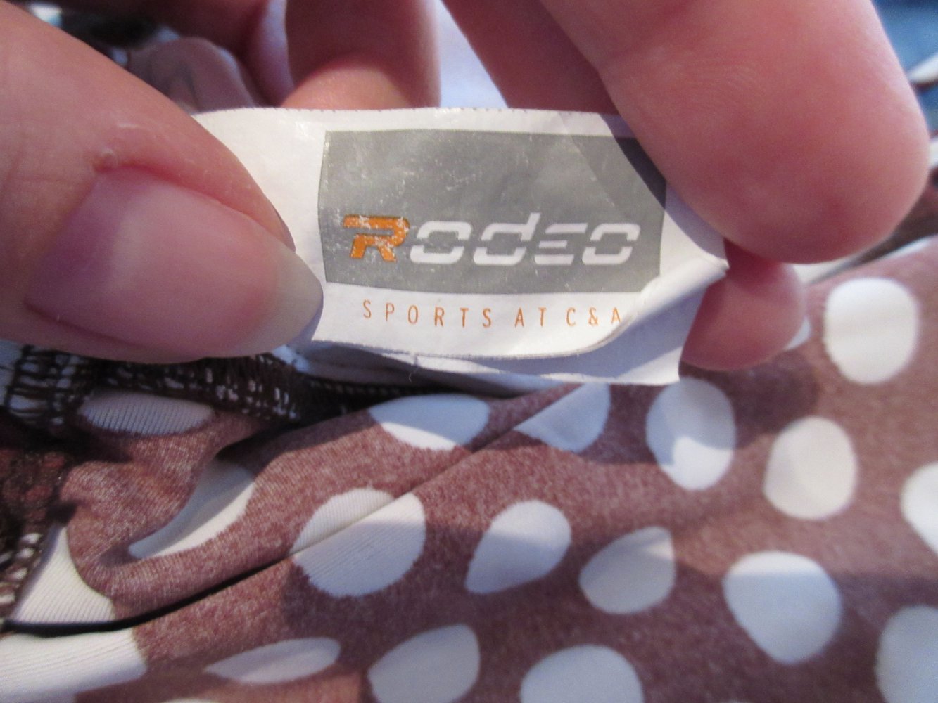 Umstandstankinioberteil, Tankini, Gr. 42 von Rodeo