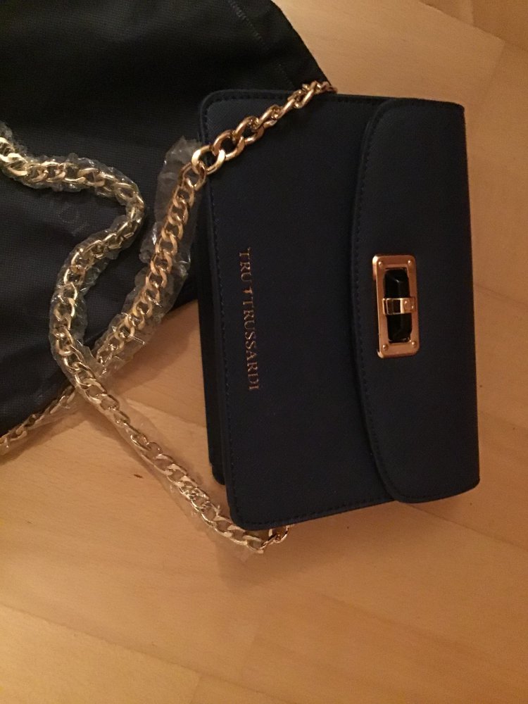 Trussardi Leder Umhängetasche Neu 