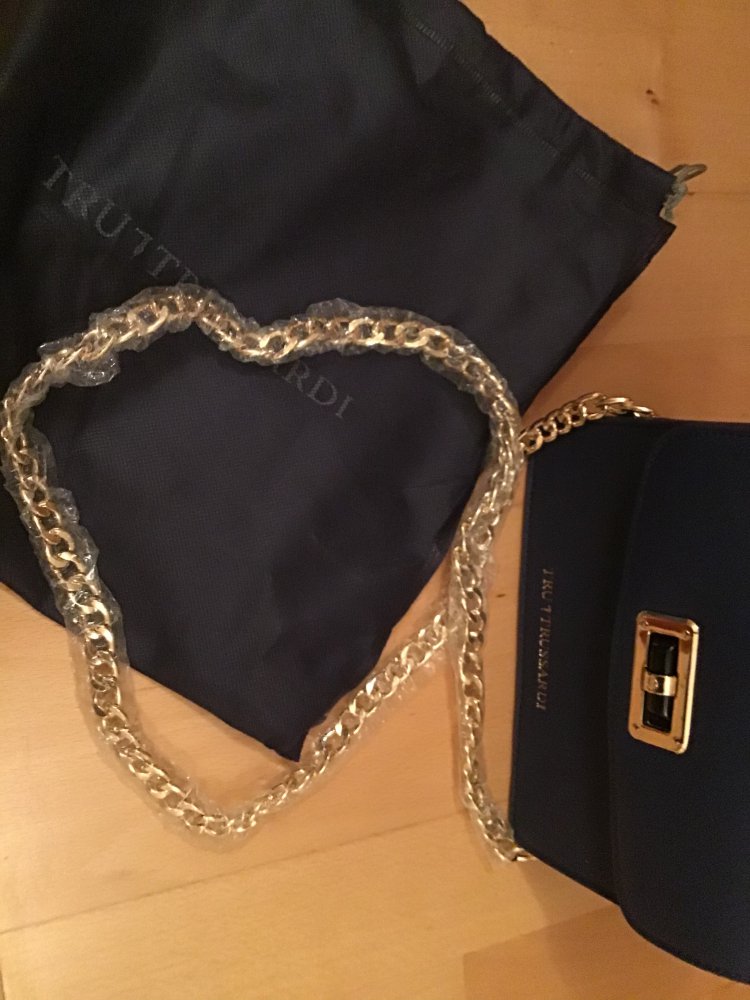 Trussardi Leder Umhängetasche Neu 