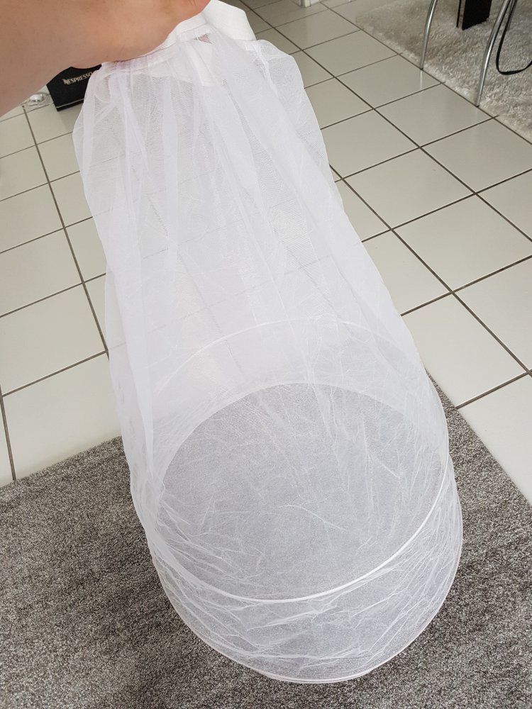 Kaftan / Bindalli / Hennakleid in Rot-Grün