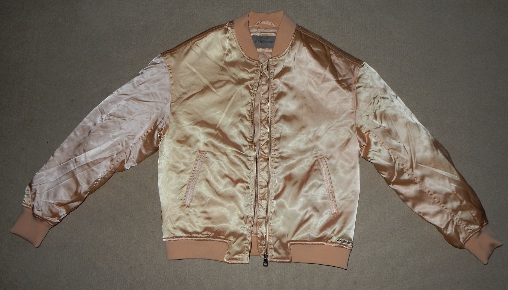 Bomberjacke gold