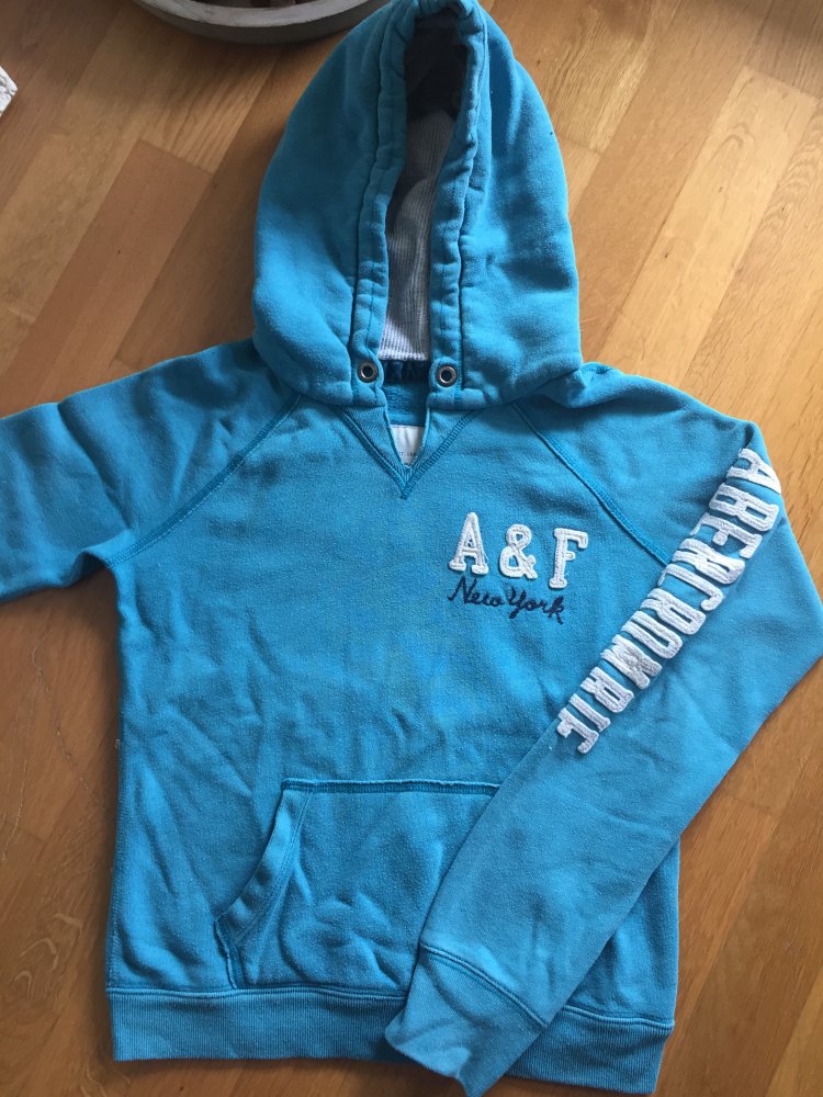 Blauer Abercrombie & Fitch Hoodie S / M