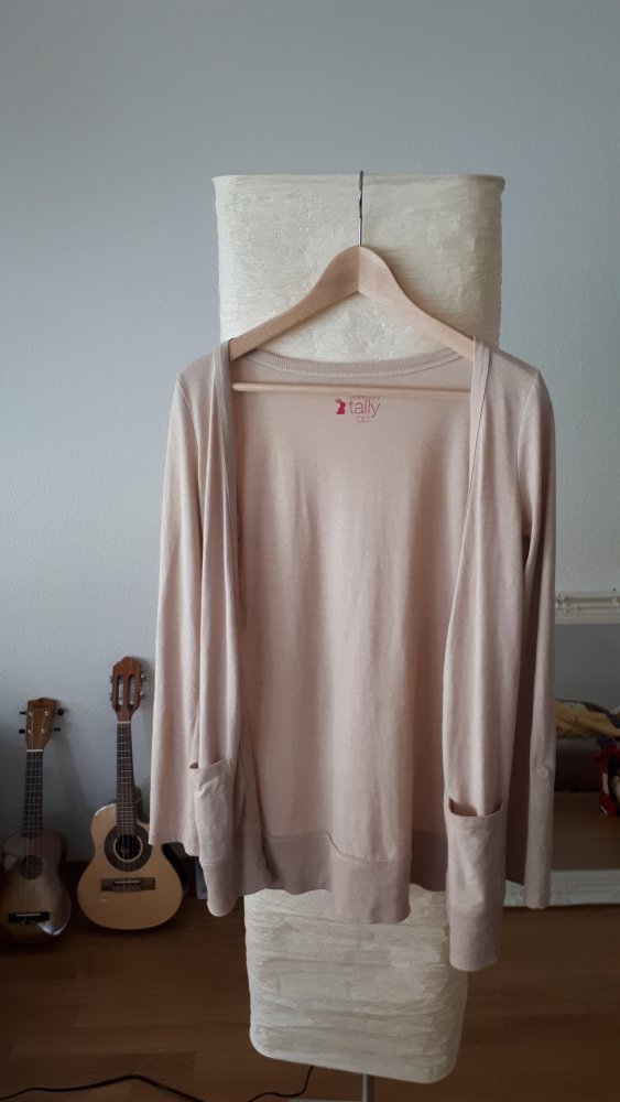 Eleganter beiger Cardigan, Gr. 36/S