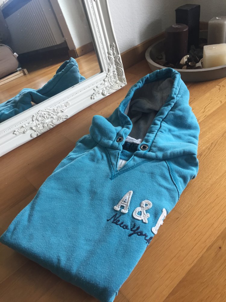 Blauer Abercrombie & Fitch Hoodie S / M