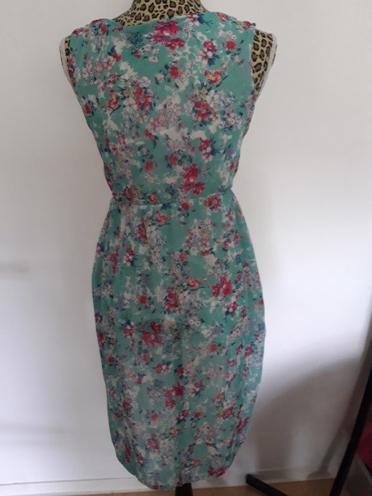 kurzes Sommerkleid - Floral Print