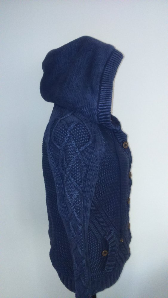 Gefütterte Strickjacke 