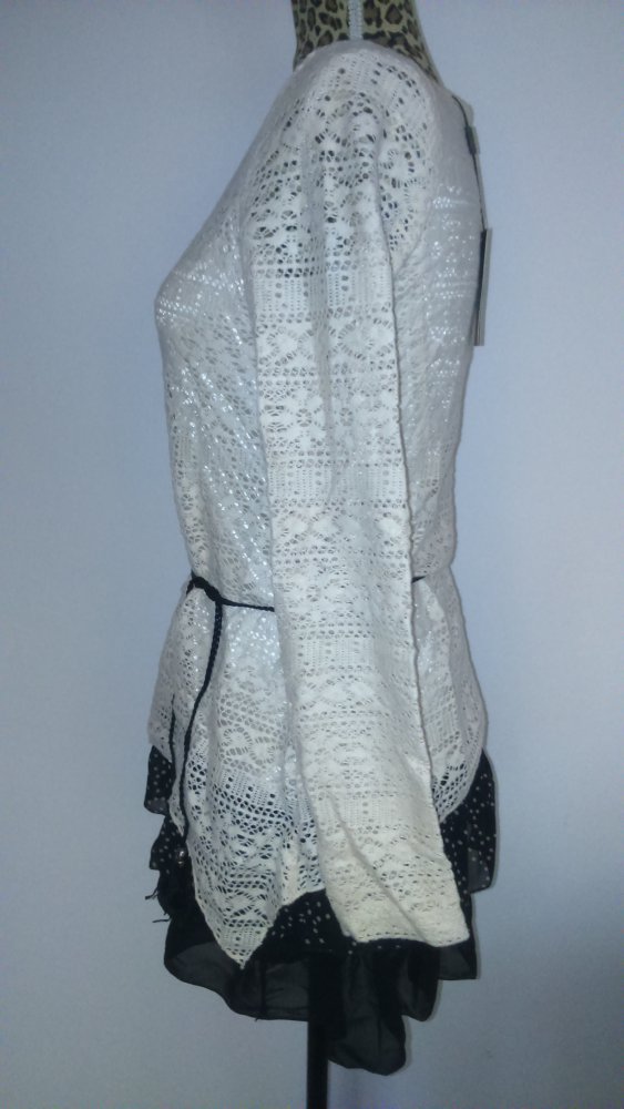 Boho-Style Tunika / Shirt-Rock Kombo 